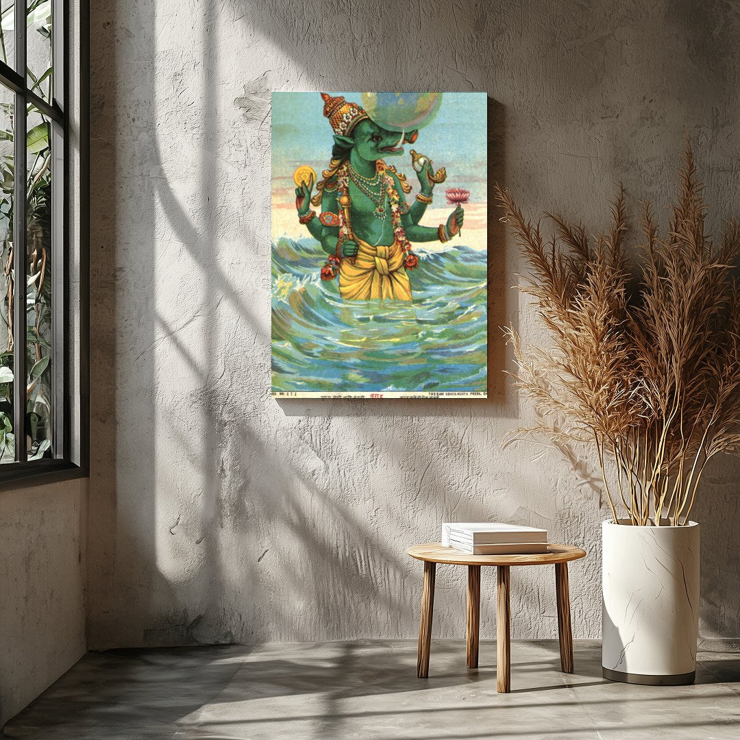 Immerse yourself in a world where mysticism meets artistry with this captivating depiction of a for Entrance