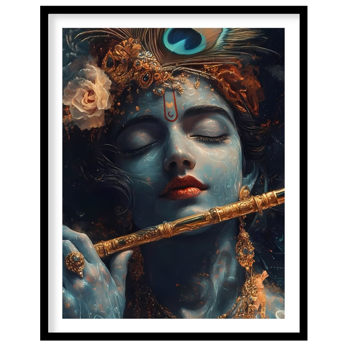 Divine Harmony: Krishna's Enchanting Melody