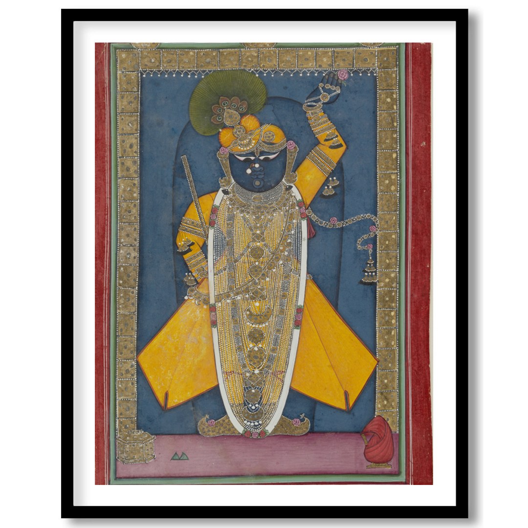 Experience a slice of history with 'Divine Majesty in Traditional Garb'. This exquisite piece for sweet-home