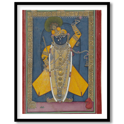 Experience a slice of history with 'Divine Majesty in Traditional Garb'. This exquisite piece for sweet-home