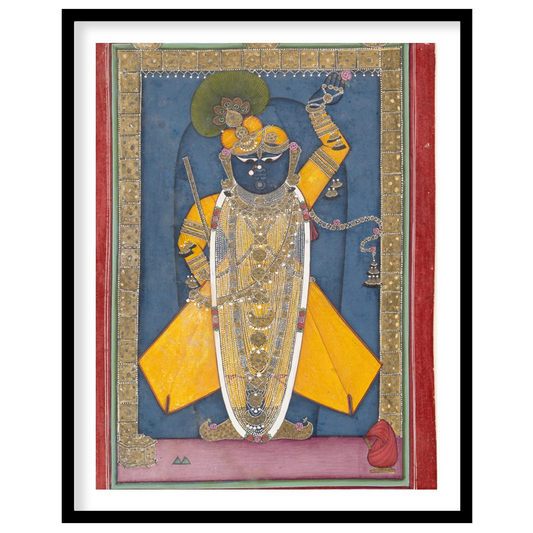 Experience a slice of history with 'Divine Majesty in Traditional Garb'. This exquisite piece for sweet-home