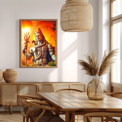 Immerse yourself in the spiritual serenity of this captivating wall art, featuring the majestic for Extra Kitchen