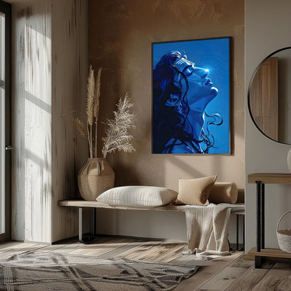 Immerse yourself in the tranquility of 'Divine Serenity,' a captivating piece that captures the for studio