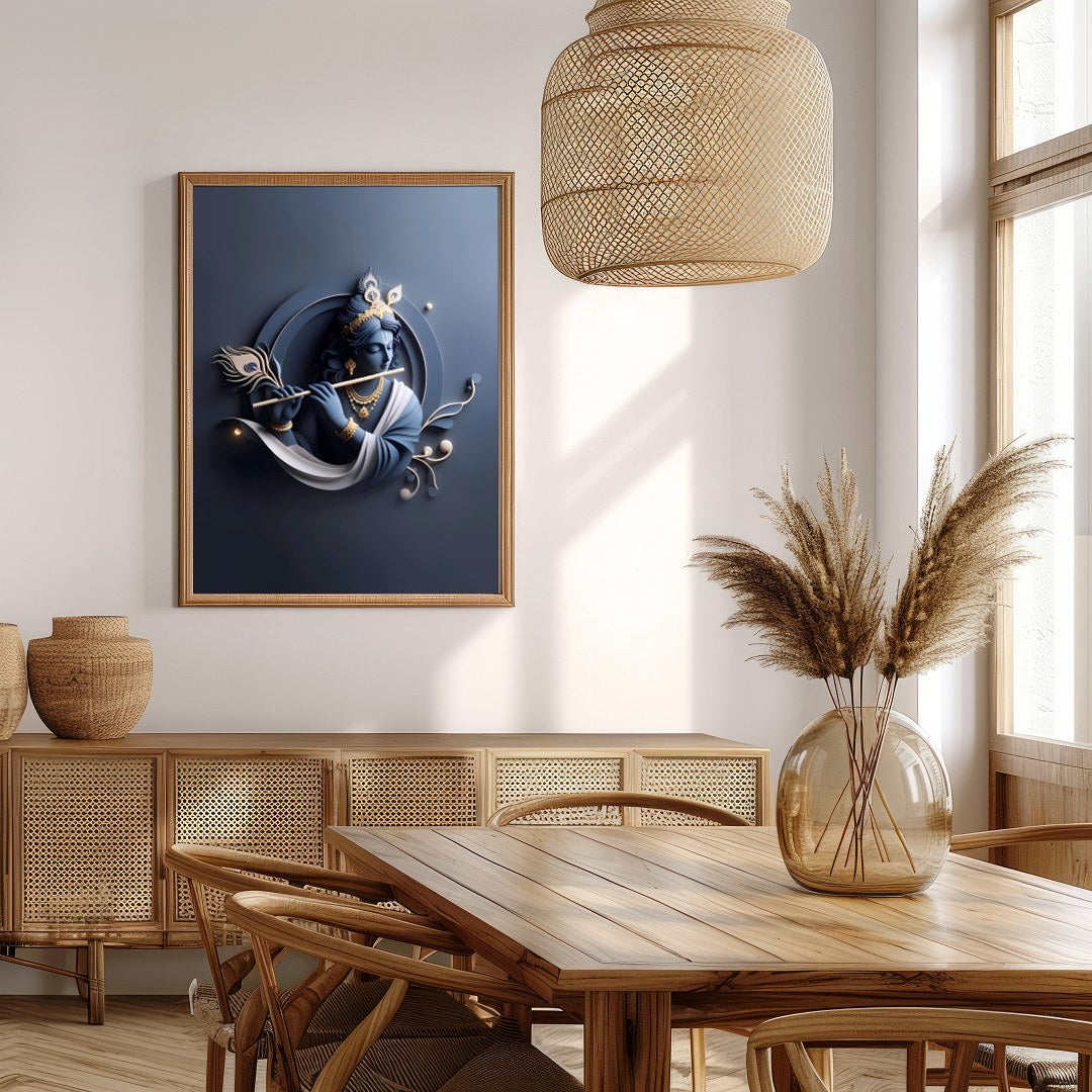 This exquisite wall art captures the serene essence of divine beauty with a stunning depiction of for Extra Kitchen