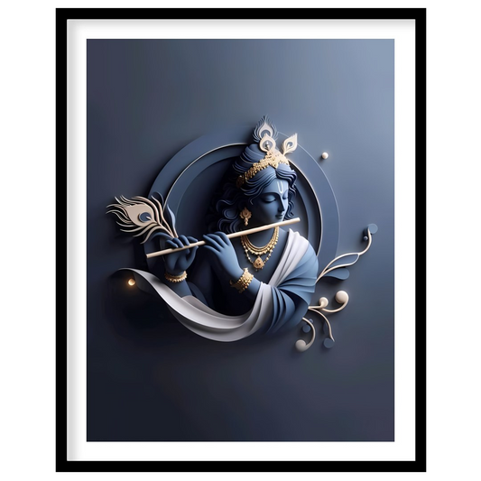 This exquisite wall art captures the serene essence of divine beauty with a stunning depiction of for studio