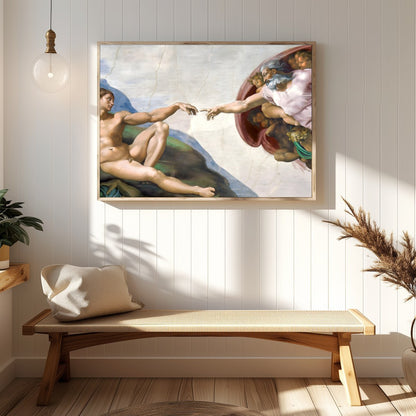 Experience the grandeur of Renaissance art with this stunning replica, capturing a timeless moment for Hallway