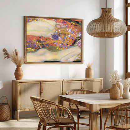 This enchanting artwork embodies the essence of unity and serenity, with its intricate floral for Dining