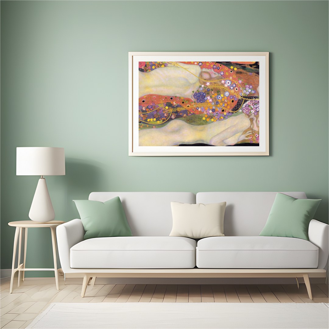 This enchanting artwork embodies the essence of unity and serenity, with its intricate floral for Hall