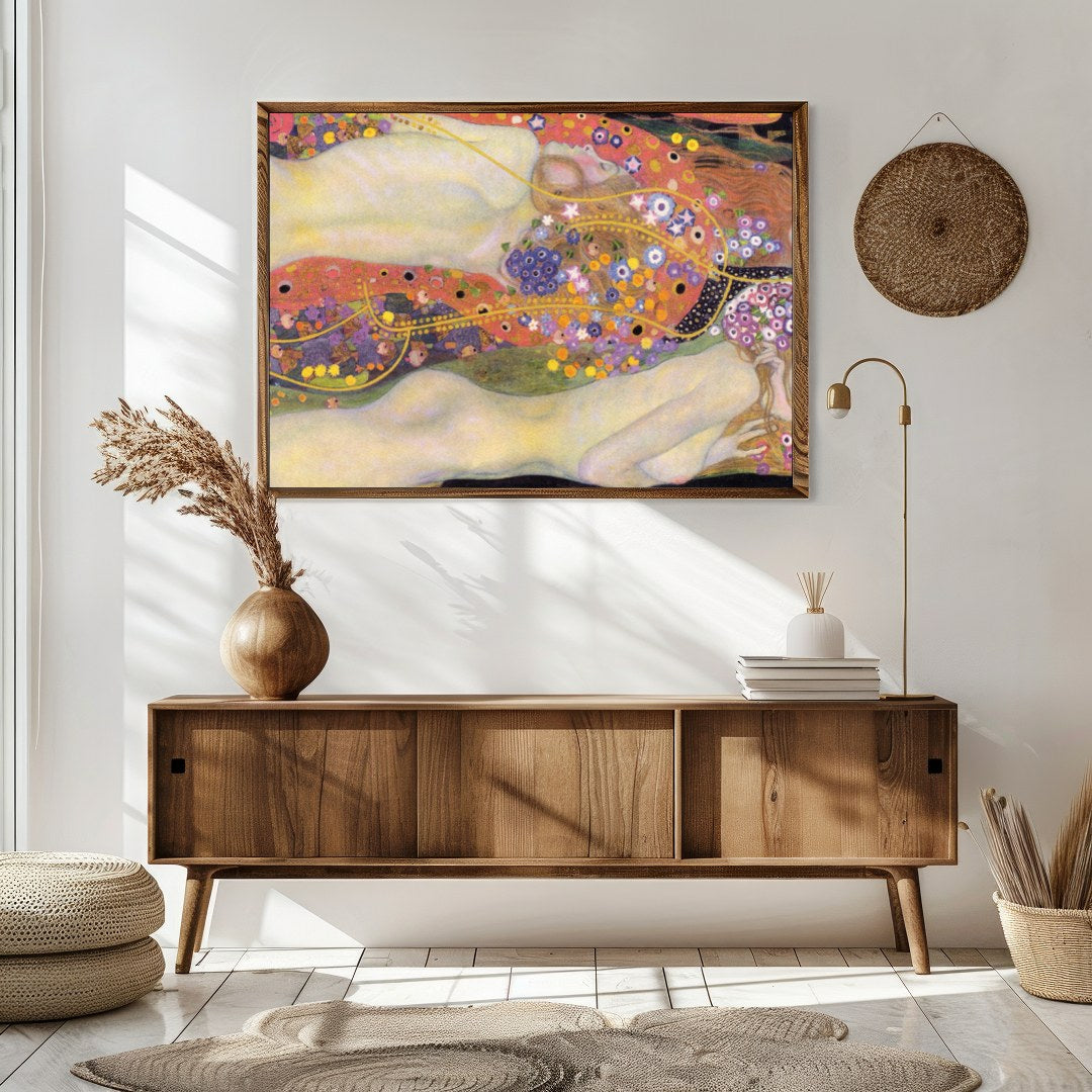 This enchanting artwork embodies the essence of unity and serenity, with its intricate floral for Sitting Area