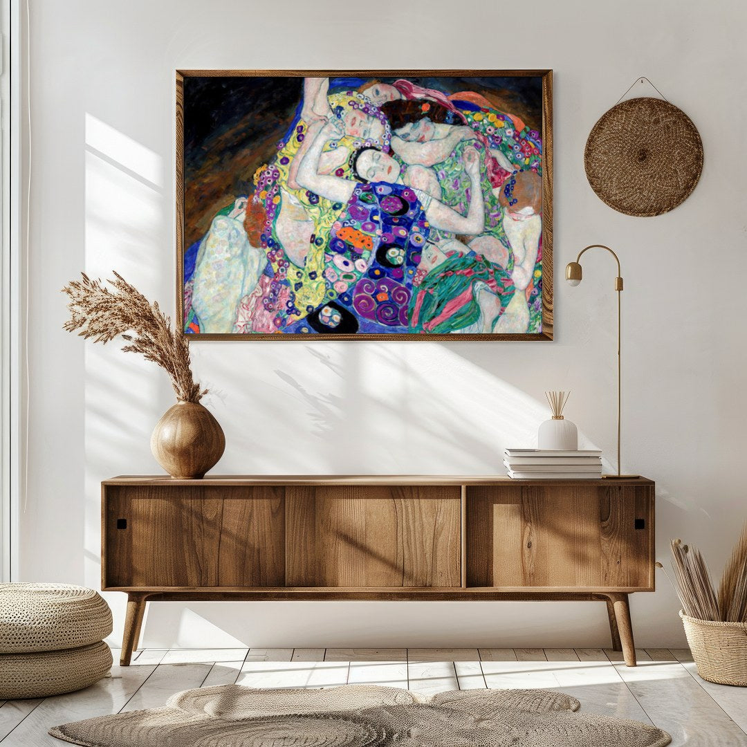 Immerse yourself in a world of vibrant colors and serene beauty with this captivating artwork. The for Sitting Area