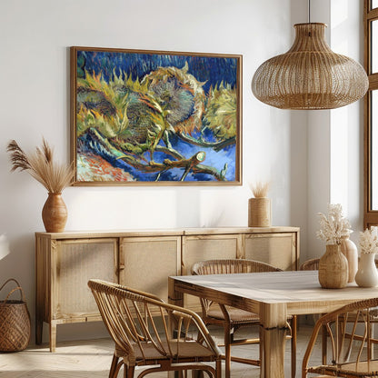 Capture the vibrant energy and dynamic movement of nature with this striking wall art piece. for Dining