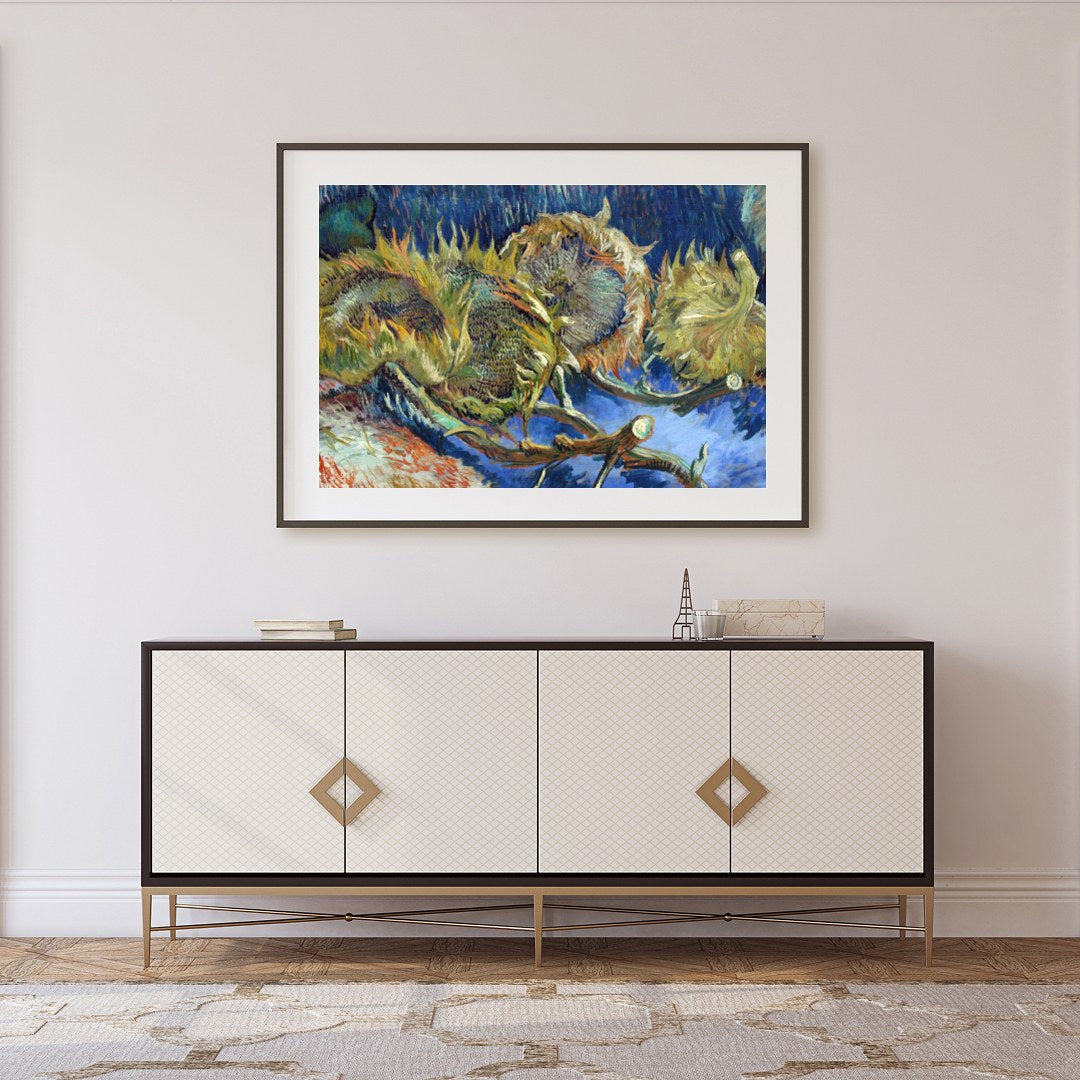 Capture the vibrant energy and dynamic movement of nature with this striking wall art piece. for Foyer