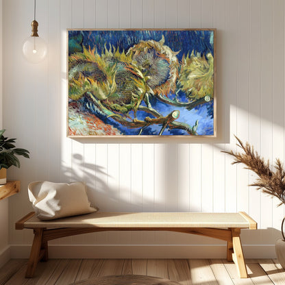 Capture the vibrant energy and dynamic movement of nature with this striking wall art piece. for Hallway