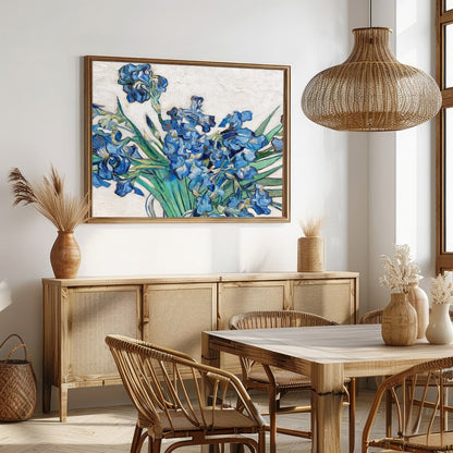 Immerse yourself in the tranquil beauty of this stunning floral artwork. Featuring a vibrant for Dining