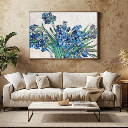 Immerse yourself in the tranquil beauty of this stunning floral artwork. Featuring a vibrant for Family Room