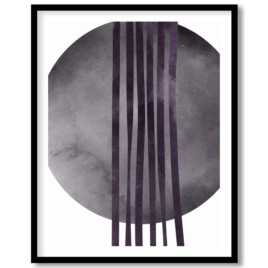 Experience the tranquil beauty of our Elegant Eclipse artwork, featuring a calming interplay of for kitchen
