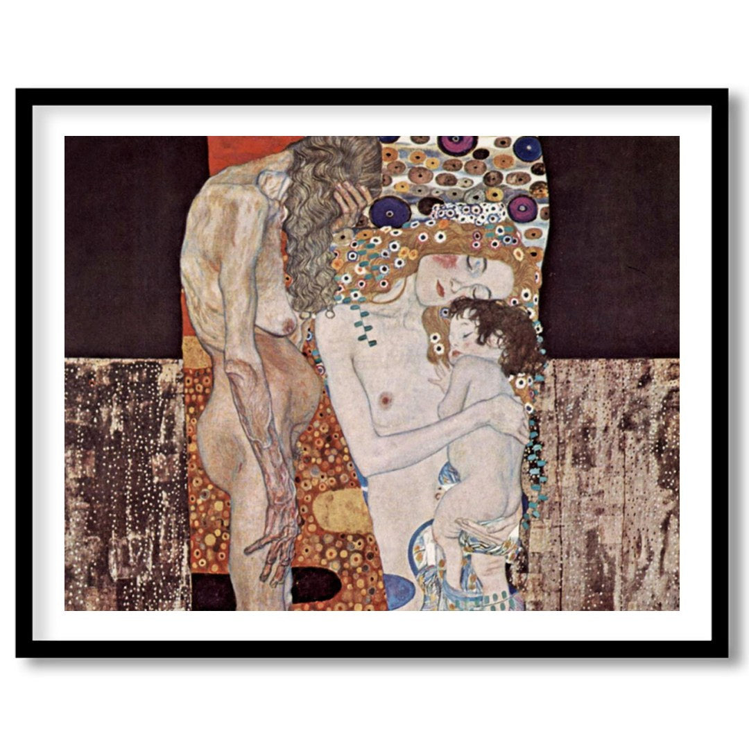 This exquisite artwork captures a profound embrace across generations, rendered with intricate for lovely-house