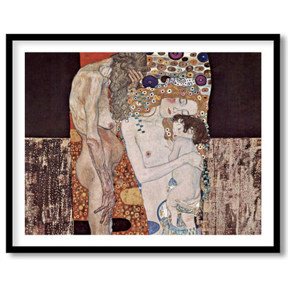 This exquisite artwork captures a profound embrace across generations, rendered with intricate for lovely-house