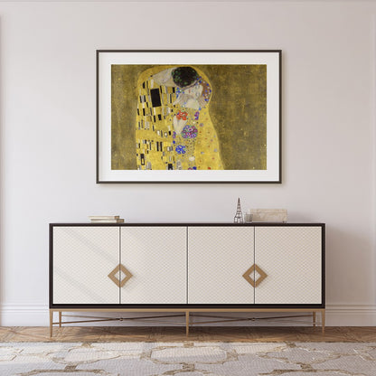 Experience the timeless beauty and serene intimacy of 'Embraced Eternity', a captivating piece that for Foyer