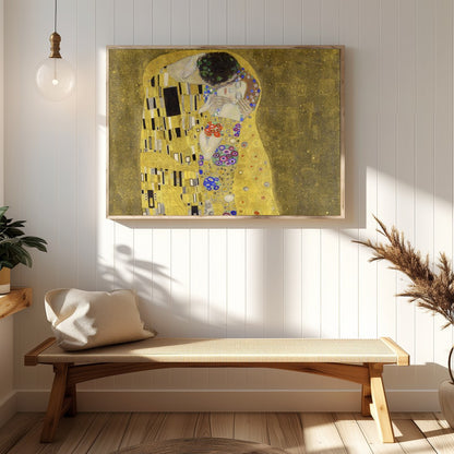 Experience the timeless beauty and serene intimacy of 'Embraced Eternity', a captivating piece that for Hallway