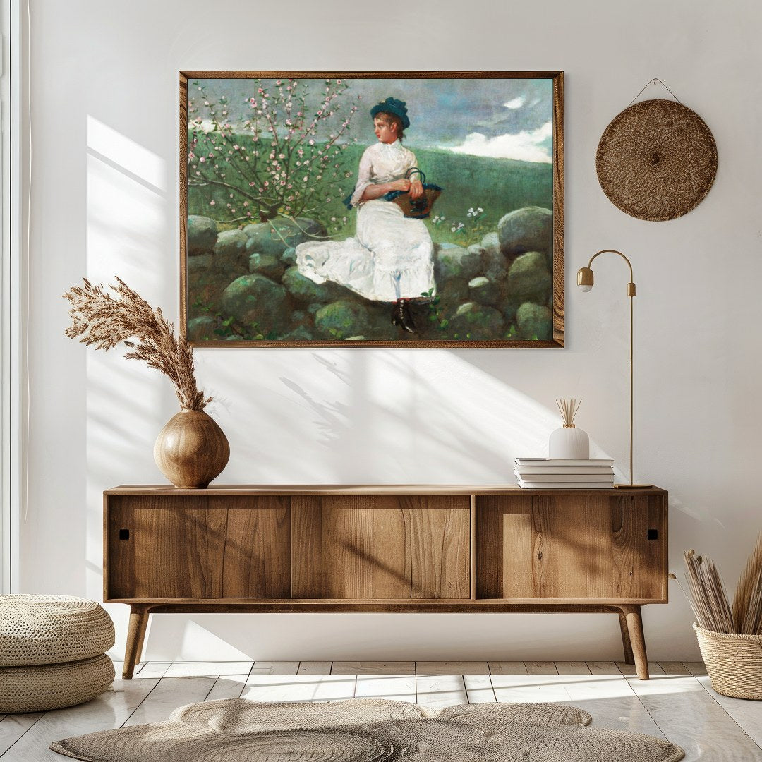 Immerse yourself in the tranquility of nature with this exquisite piece, capturing a serene moment for Sitting Area