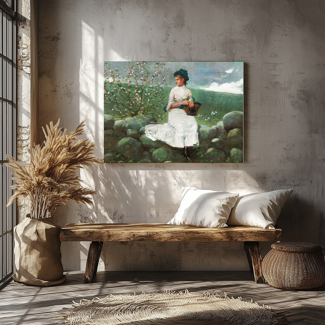 Immerse yourself in the tranquility of nature with this exquisite piece, capturing a serene moment for Veranda