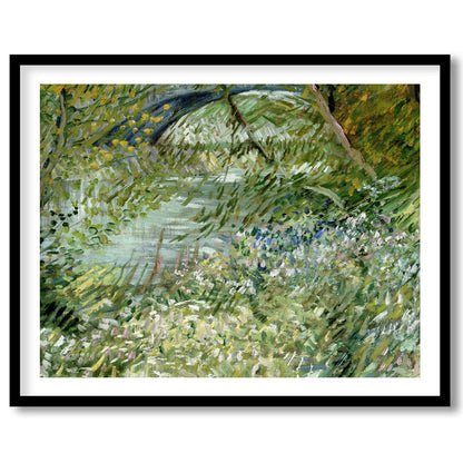 Immerse yourself in the tranquility of nature with this captivating piece. The lush greenery and for kitchen