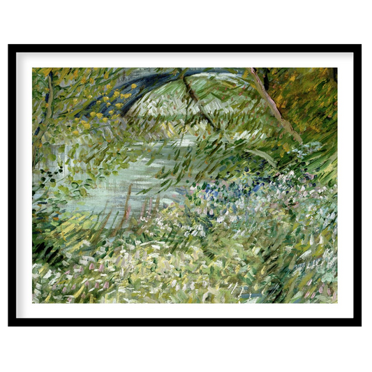 Immerse yourself in the tranquility of nature with this captivating piece. The lush greenery and for kitchen