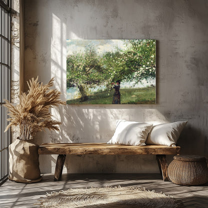 Immerse yourself in the tranquility of nature with this captivating artwork, featuring a serene for Veranda