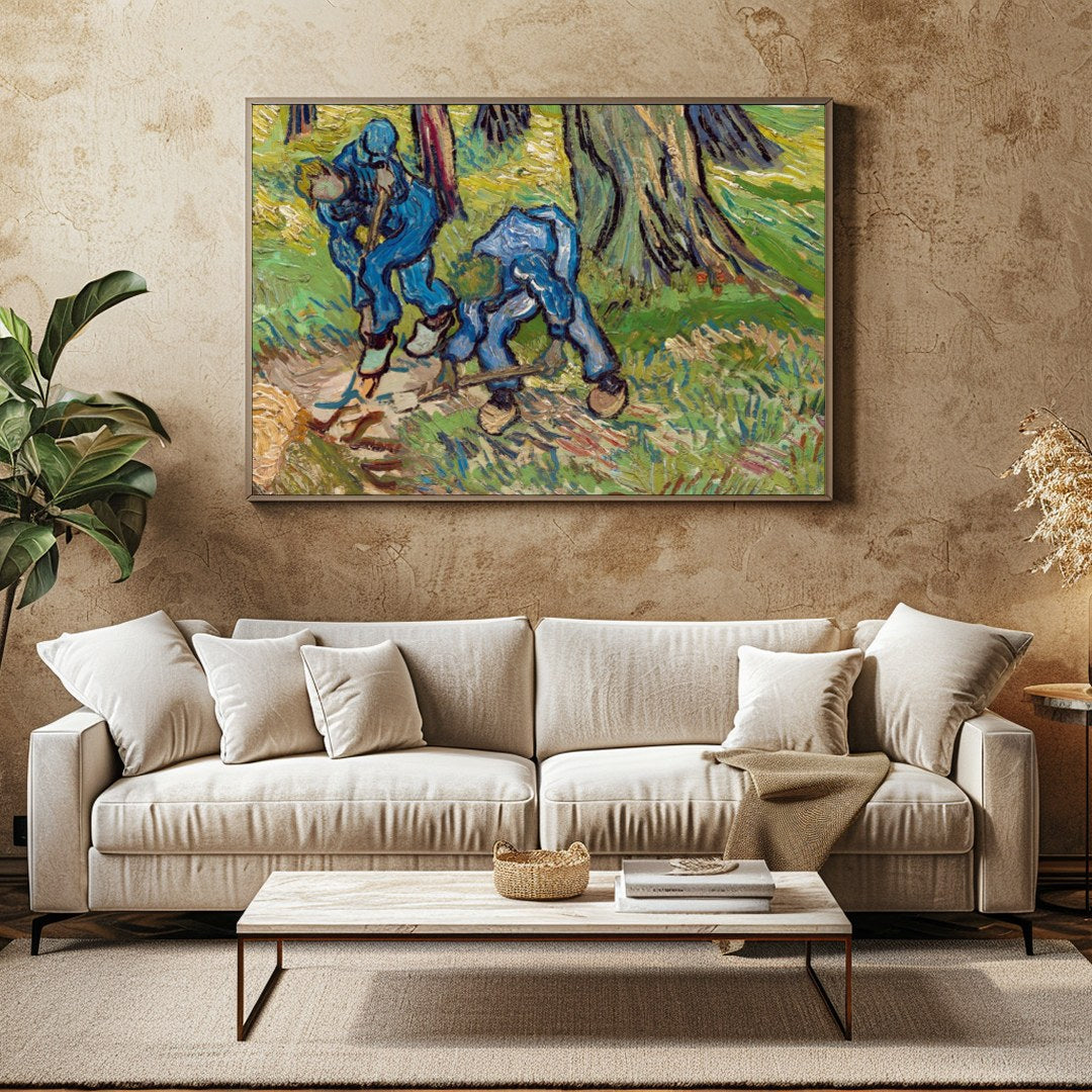 Experience the dynamic energy of this captivating artwork, featuring vivid brushstrokes that bring for Family Room