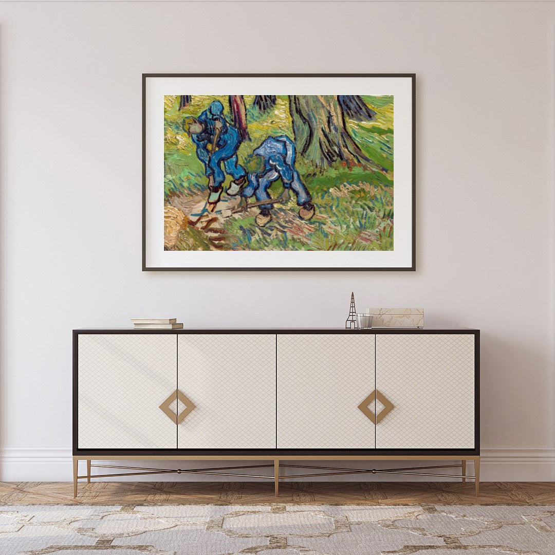 Experience the dynamic energy of this captivating artwork, featuring vivid brushstrokes that bring for Foyer