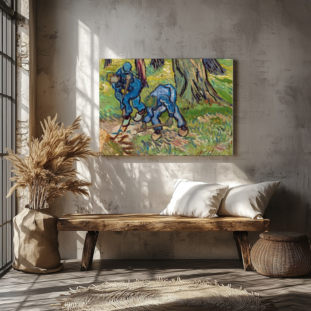 Experience the dynamic energy of this captivating artwork, featuring vivid brushstrokes that bring for Veranda