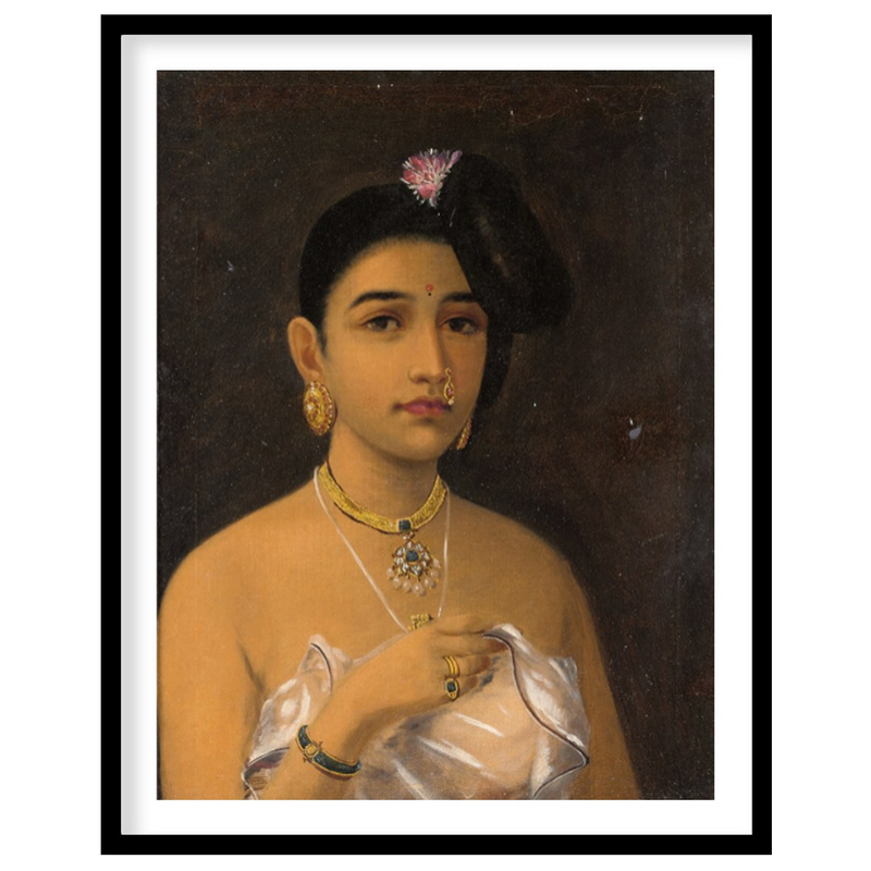 Enigmatic Rajasthani Lady Portrait