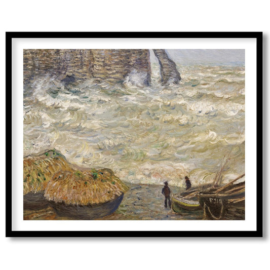 Immerse yourself in the dynamic beauty of 'Ethereal Coastal Vistas,' where the tumultuous sea and for dwelling