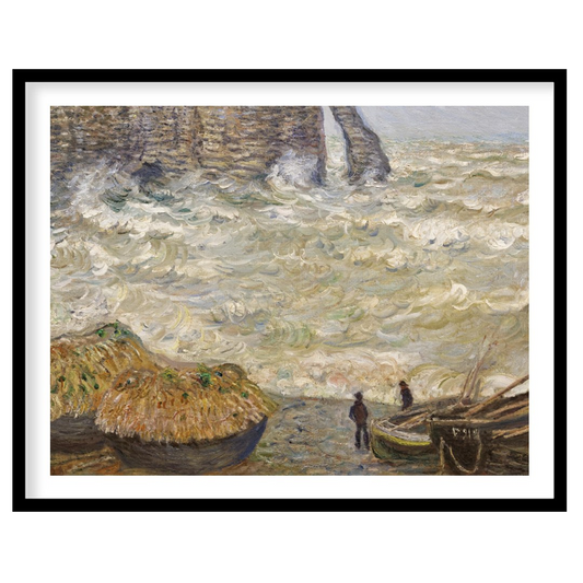 Immerse yourself in the dynamic beauty of 'Ethereal Coastal Vistas,' where the tumultuous sea and for dwelling