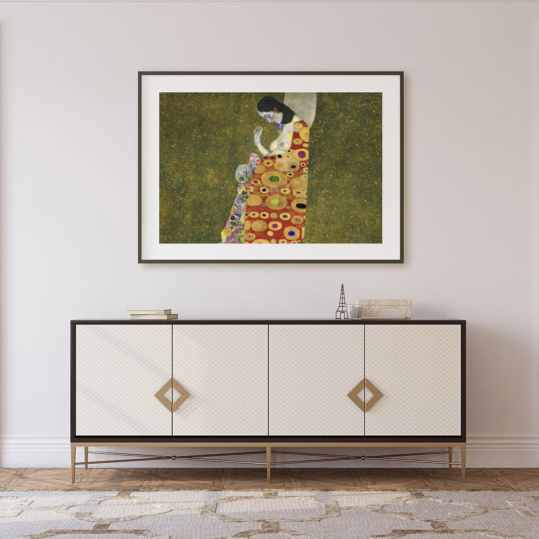 This captivating piece draws the viewer into a rich tapestry of swirling golds and intricate for Foyer
