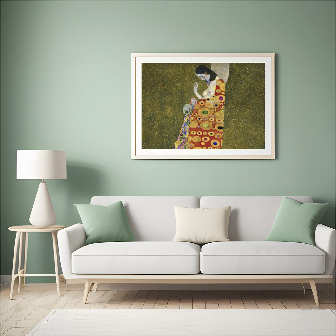 This captivating piece draws the viewer into a rich tapestry of swirling golds and intricate for Hall