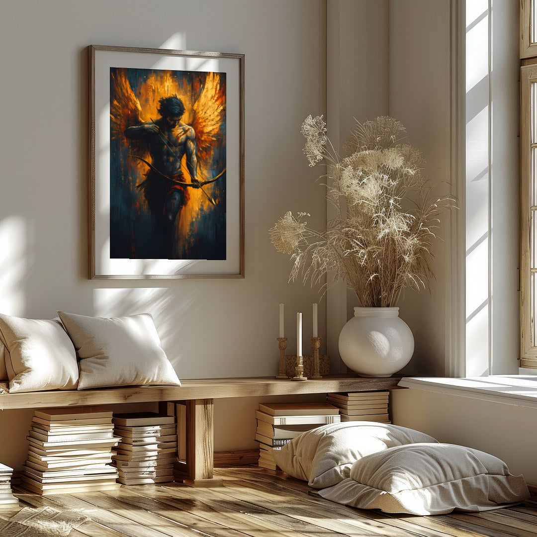 Discover the mesmerizing interplay between shadow and light in this captivating artwork. The for home