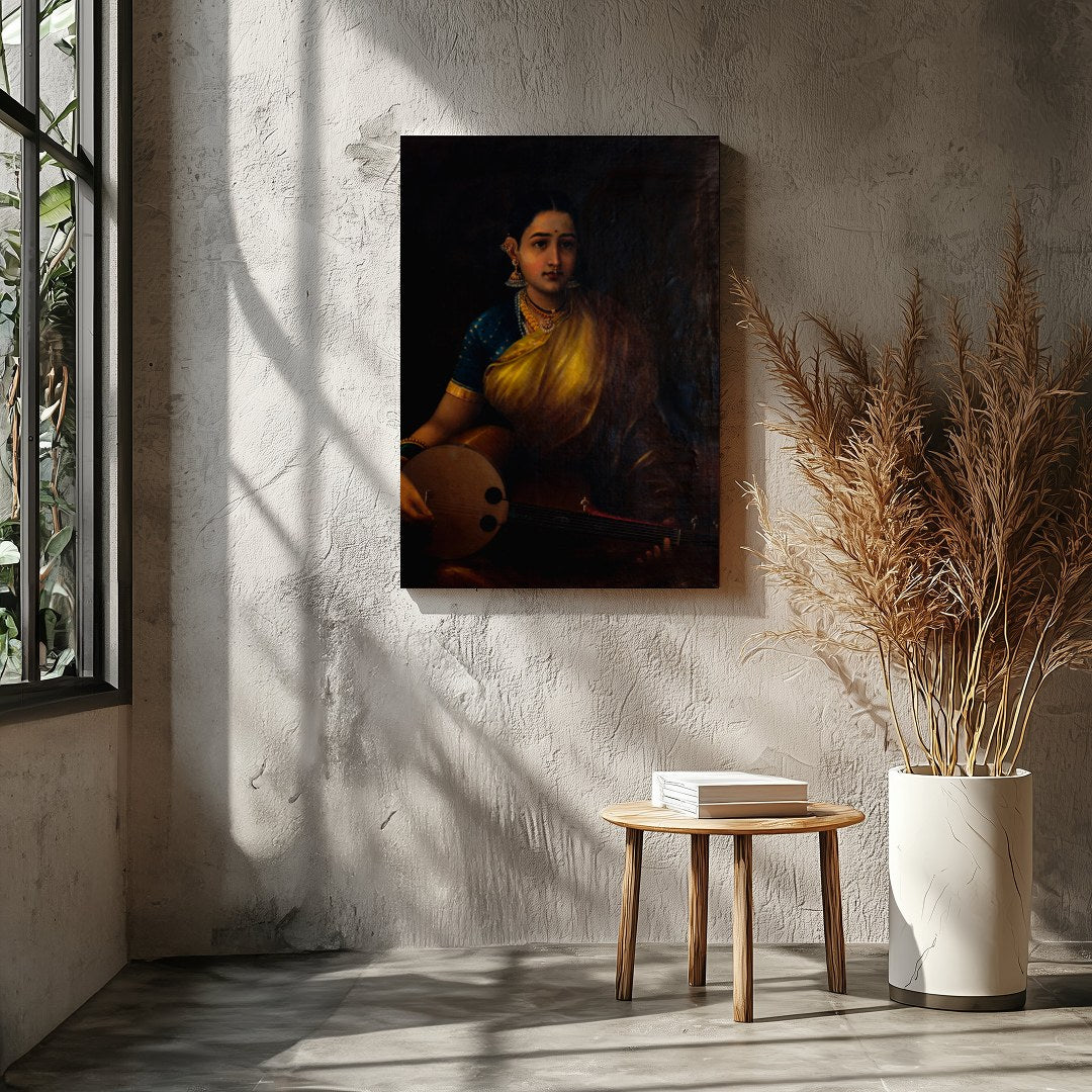 Immerse yourself in the timeless elegance of this captivating portrait, featuring a classical for Entrance