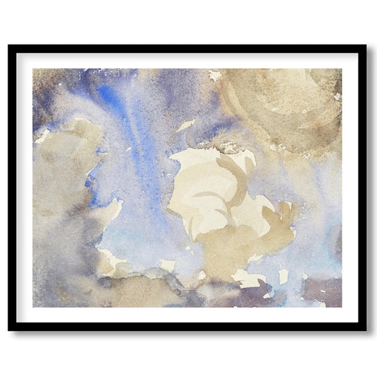 Immerse yourself in the delicate interplay of color with this exquisite watercolor artwork. Soft, for hallway