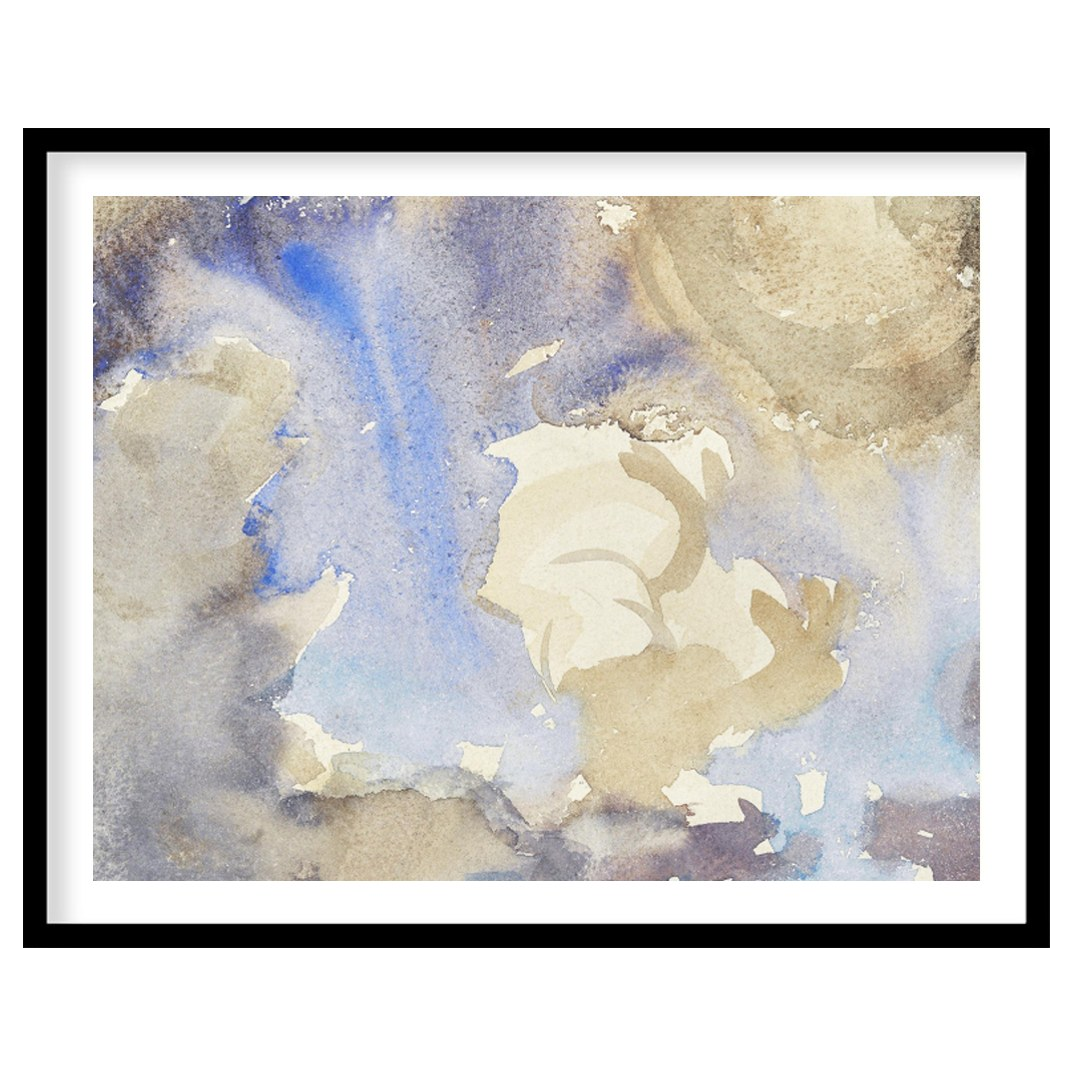 Immerse yourself in the delicate interplay of color with this exquisite watercolor artwork. Soft, for hallway