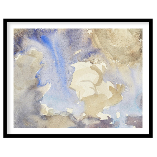 Immerse yourself in the delicate interplay of color with this exquisite watercolor artwork. Soft, for hallway