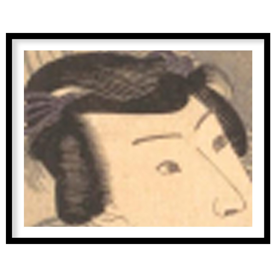 This captivating piece elegantly captures the mystique of traditional Japanese culture with for abode