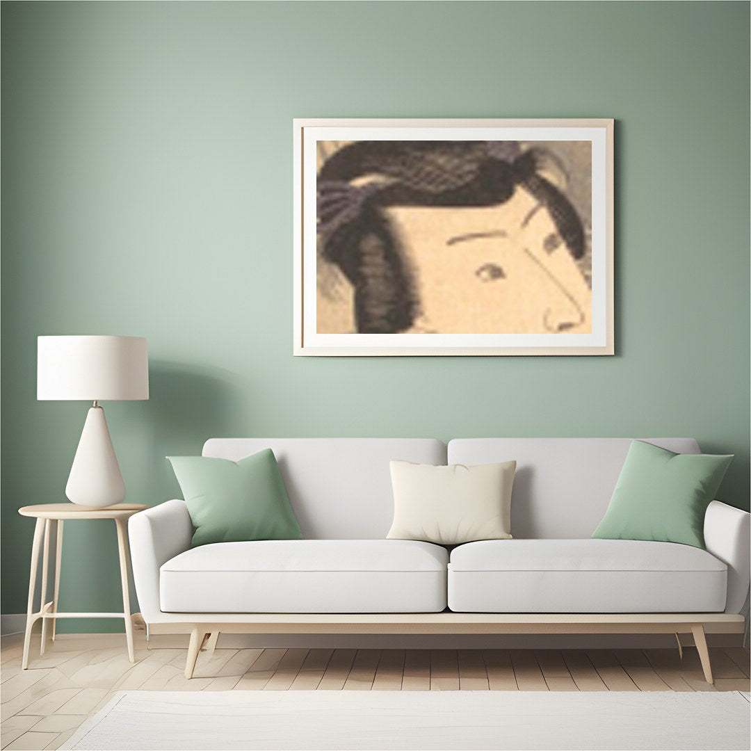 This captivating piece elegantly captures the mystique of traditional Japanese culture with for Hall