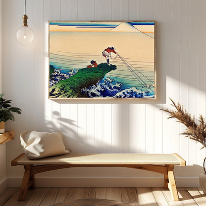 Immerse yourself in the serene yet dynamic scene depicted in this fine artwork. Featuring for Hallway