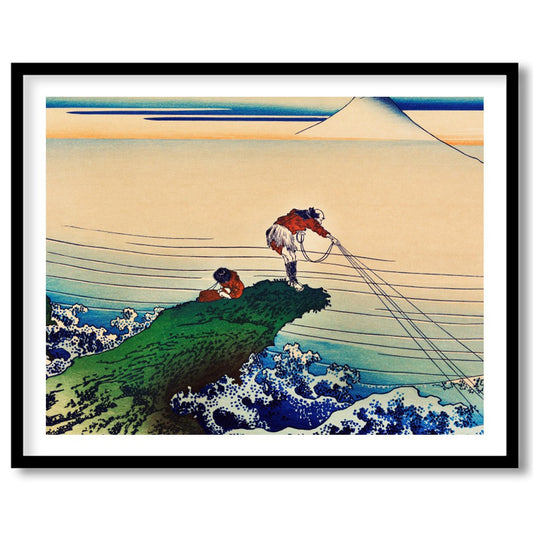 Immerse yourself in the serene yet dynamic scene depicted in this fine artwork. Featuring for nook