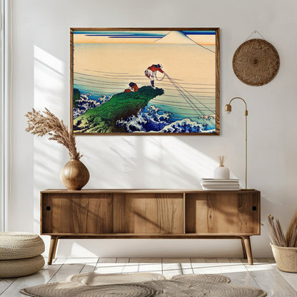 Immerse yourself in the serene yet dynamic scene depicted in this fine artwork. Featuring for Sitting Area