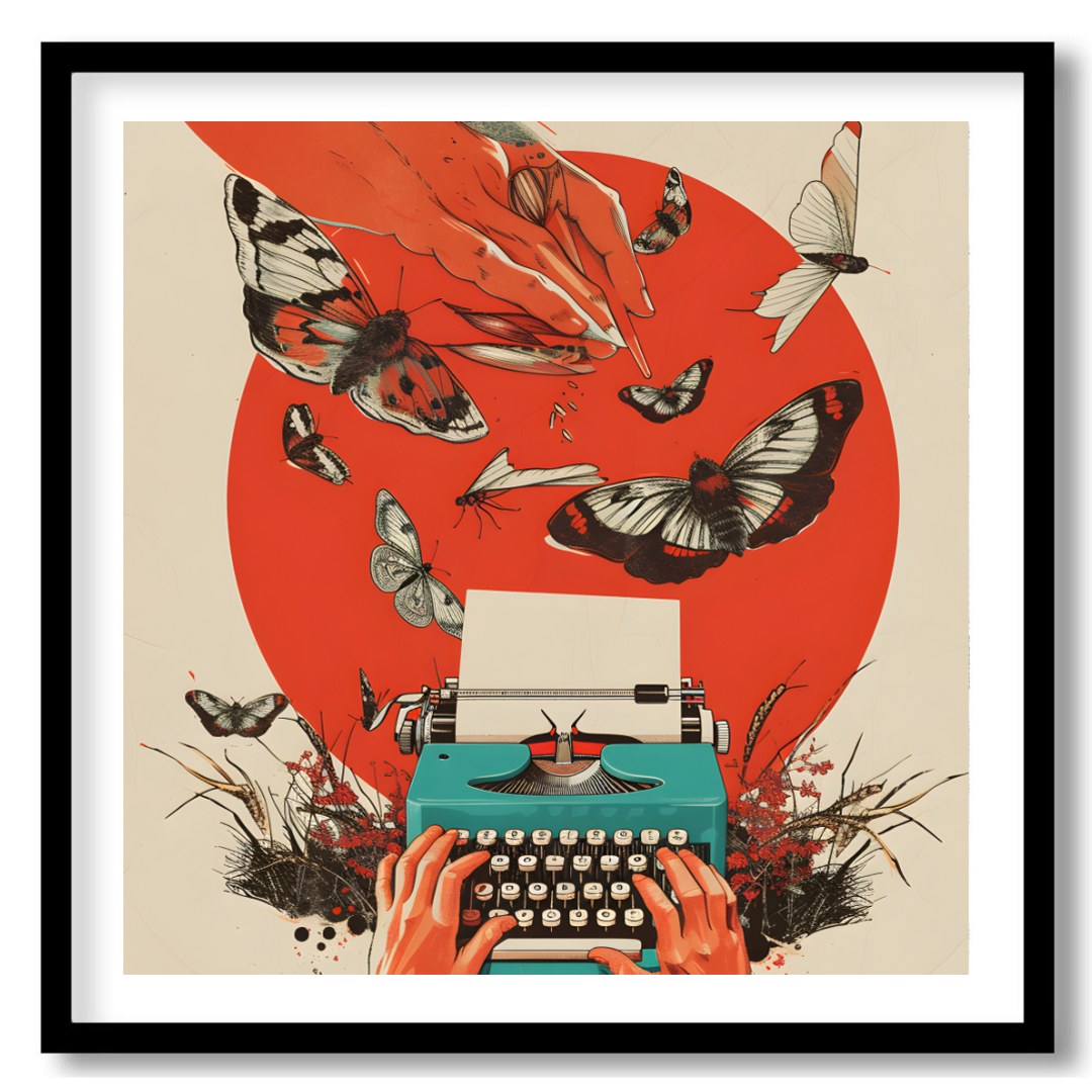 Immerse yourself in the enchanting world where creativity takes flight. This captivating artwork for lovely-house