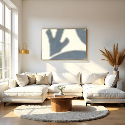 Enhance your space with this exquisite botanical wall art featuring intricate floral patterns. The for Living Room