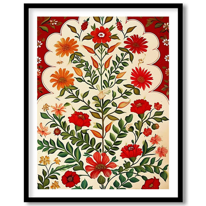 Immerse yourself in the vibrant beauty of nature with this exquisite botanical artwork. Featuring for abode